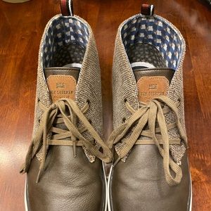 Ben Sherman Brahma Chukka Shoes- Dark Taupe